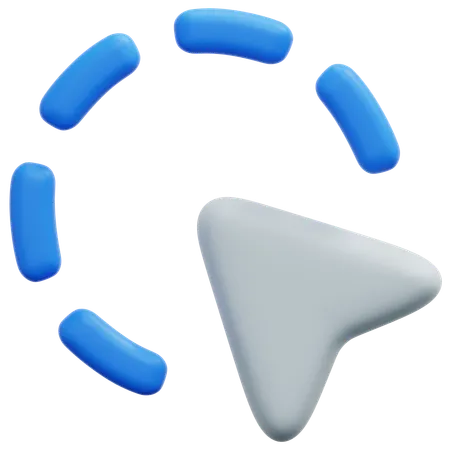 Processing Cursor  3D Icon