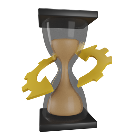 Processing Time  3D Icon