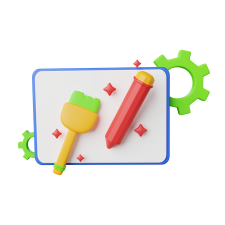 Processo de design  3D Icon