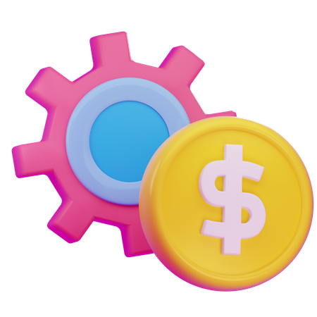 Processo financeiro  3D Icon