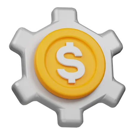 Processo financeiro  3D Icon