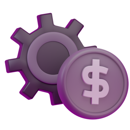 Processo financeiro  3D Icon