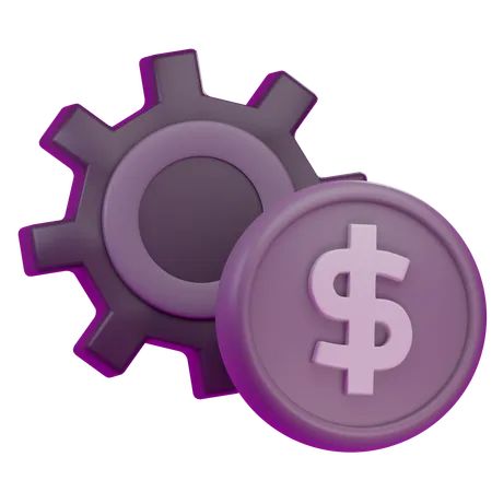 Processo financeiro  3D Icon