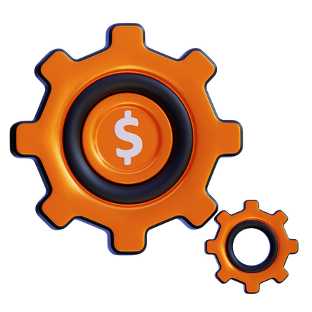 Processo financeiro  3D Icon