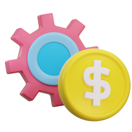 Processo financeiro  3D Icon