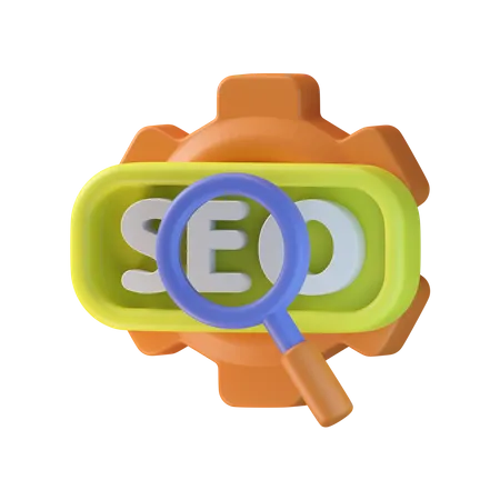 Processo de SEO  3D Icon