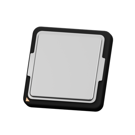 Processor  3D Icon