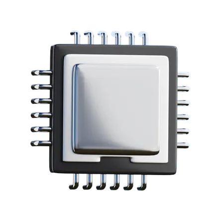 Processor  3D Icon