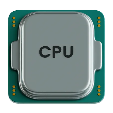 Processor  3D Icon