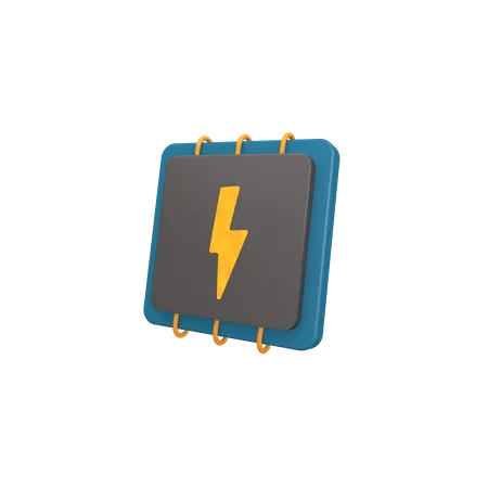 Processor  3D Icon