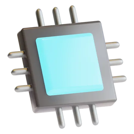 Processor  3D Icon