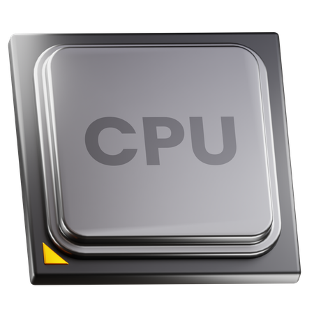 Processor  3D Icon