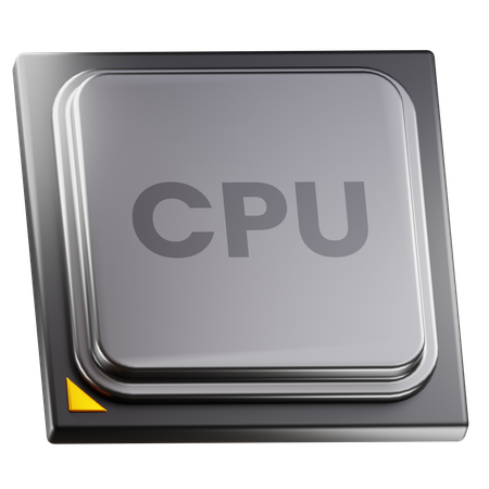 Processor  3D Icon