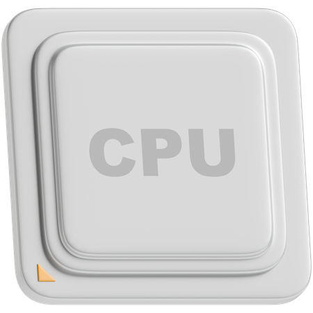 Processor  3D Icon