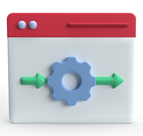 Processus  3D Icon