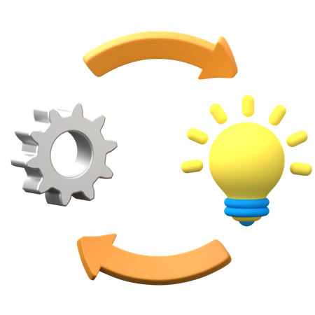 Processus créatif  3D Icon