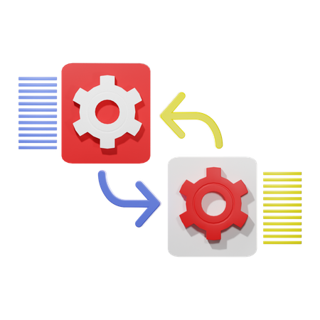 Processus d'élagage  3D Illustration