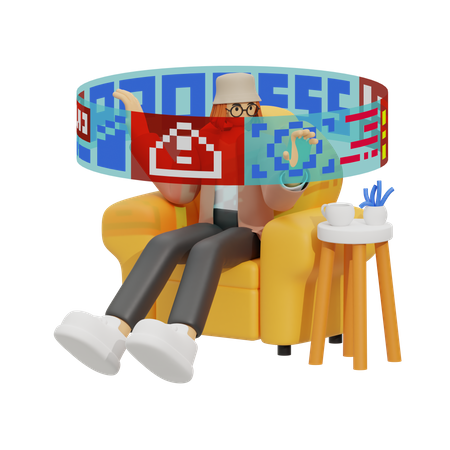 Prochaine frontière du travail  3D Icon