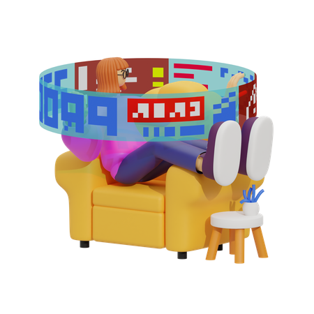 Prochaine frontière du travail  3D Icon