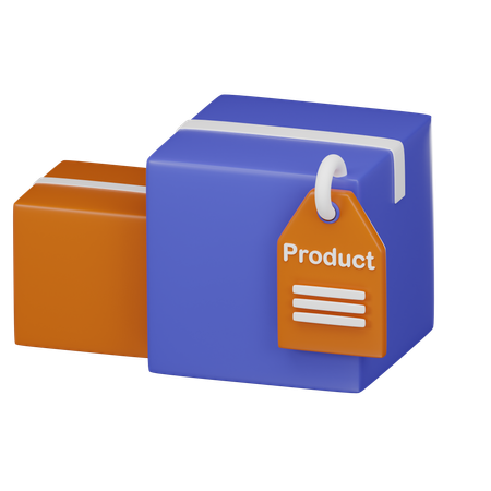 Product  3D Icon