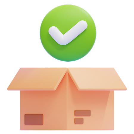 Product Approved  3D Icon