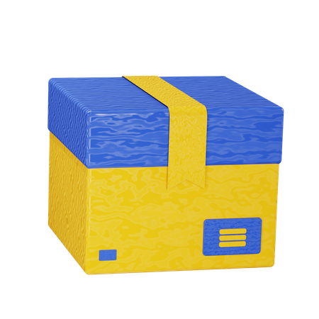 Product Box  3D Icon