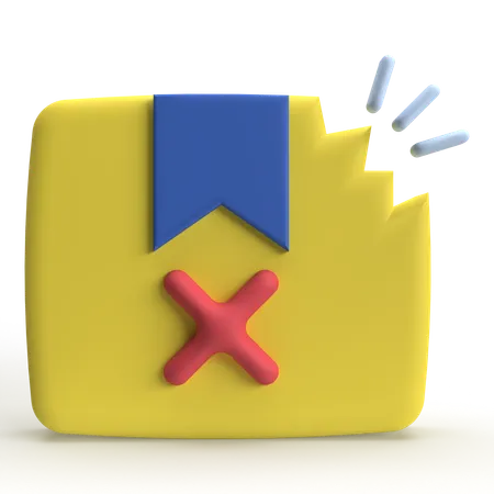 Product Damage  3D Icon