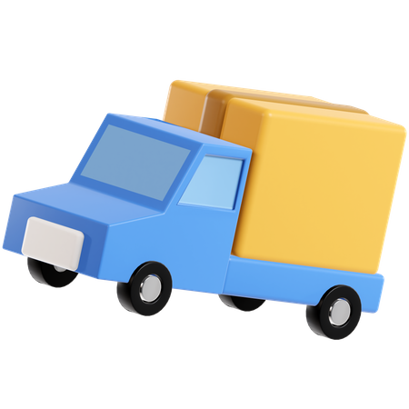 Product Delivery  3D Illustration