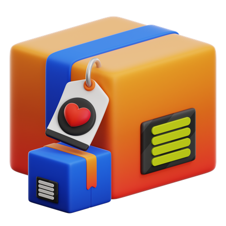 PRODUCT DELIVERY BOX  3D Icon
