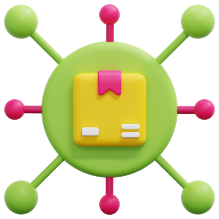 Product Distribution  3D Icon