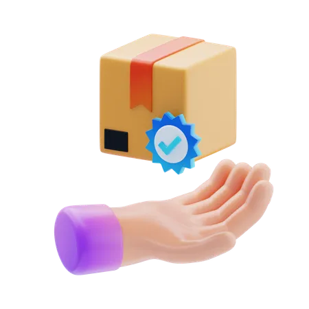 제품 보증  3D Icon