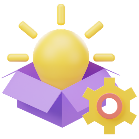 Product Idea  3D Icon