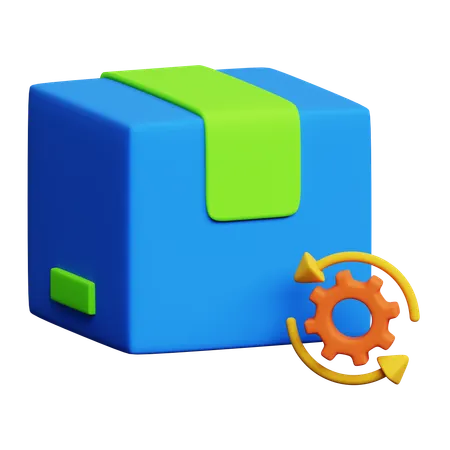 Product Lifecycle  3D Icon