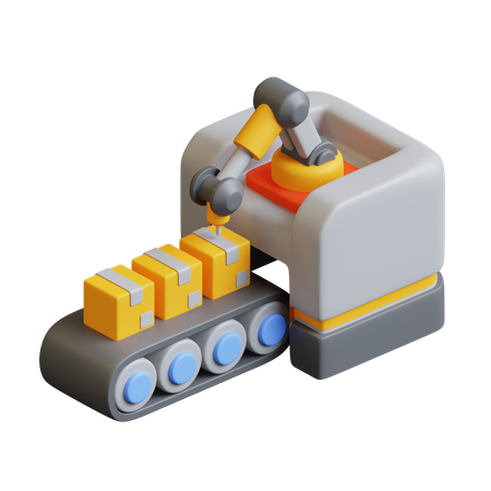 Product Line  3D Icon