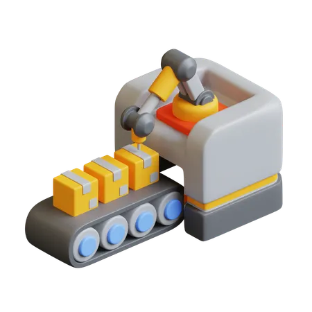 Product Line  3D Icon
