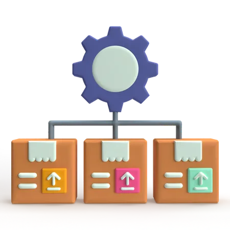 Product Management  3D Icon