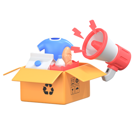 Product Marketing  3D Icon