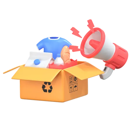 Product Marketing  3D Icon