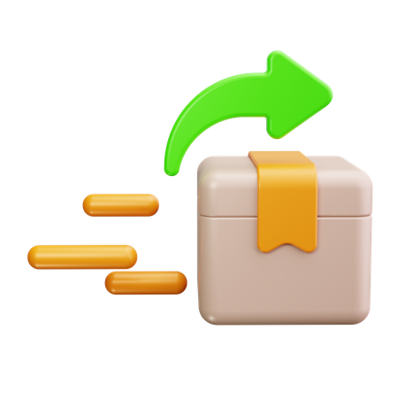 Product Movement  3D Icon