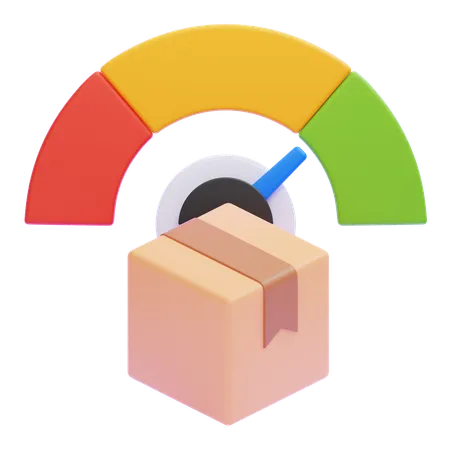 Product Performance  3D Icon