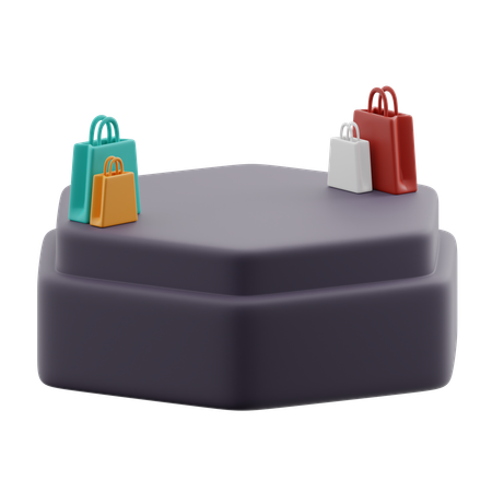 Product Podium  3D Icon