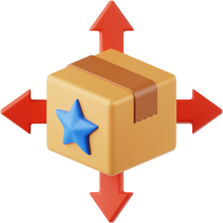 Product Positioning  3D Icon