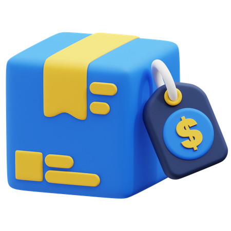 Product Price Tag  3D Icon