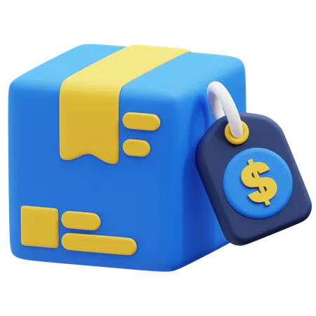 Product Price Tag  3D Icon