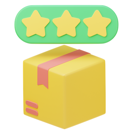 Product Rate  3D Icon