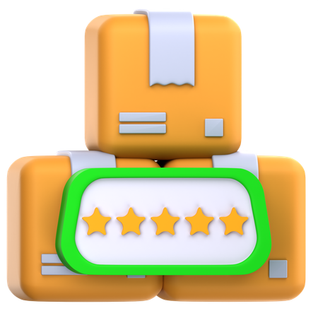 Product rating  3D Icon