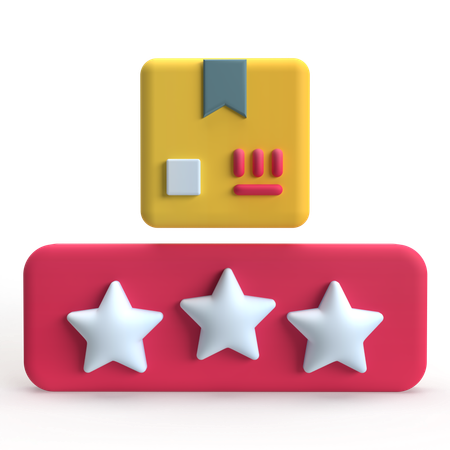 Product Rating  3D Icon