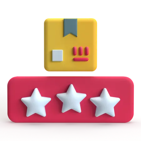 Product Rating  3D Icon