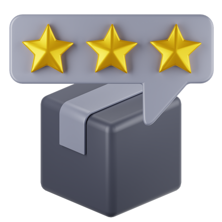 Product Rating  3D Icon