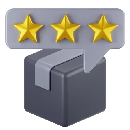 Product Rating  3D Icon